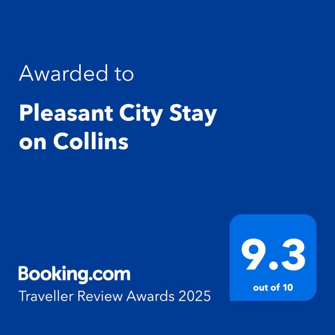 Pleasant City Stay On Collins Melbourne Exteriör bild